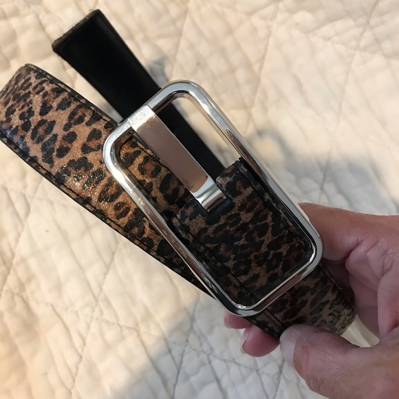 🐆J Crew Leopard Belt - Picture 3 of 8